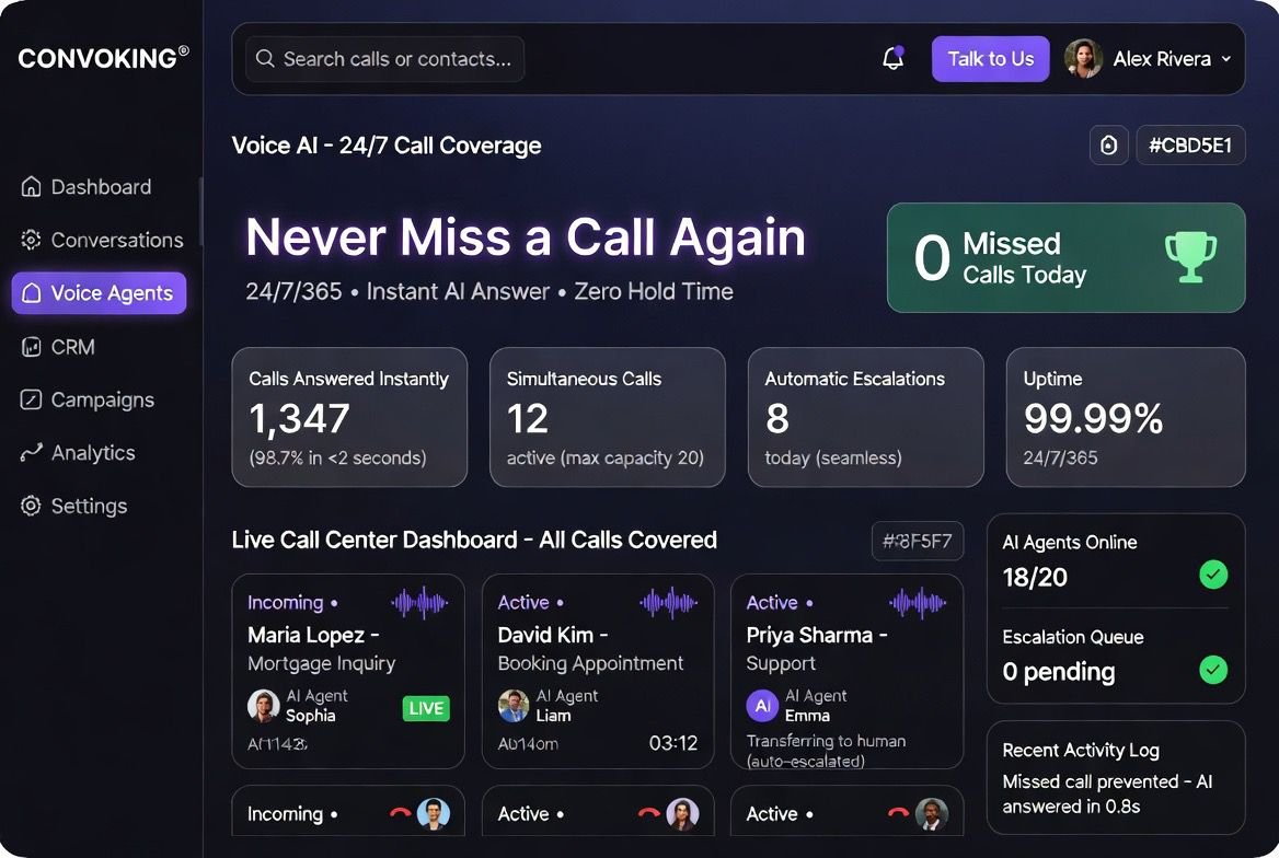 Never miss a call again